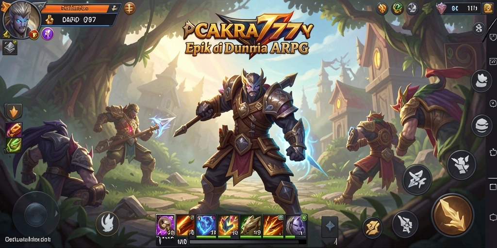 Tampilan gameplay menegangkan di CAKRA777 yang penuh aksi.
