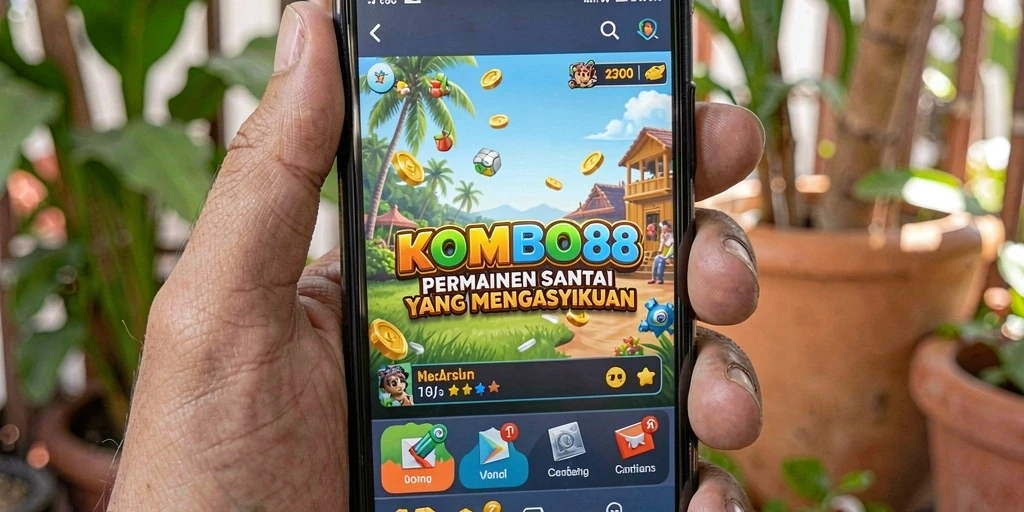 Tangkapan layar gameplay KOMBO88 yang memikat dengan grafis cerah.