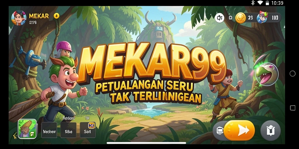 Tangkapan layar dari gameplay MEKAR99 yang menarik dan seru.