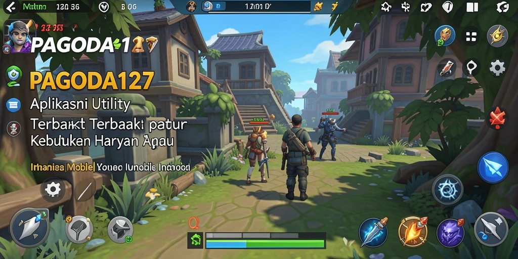 Screenshot utama PAGODA127 dengan tampilan antarmuka aplikasi Utility.