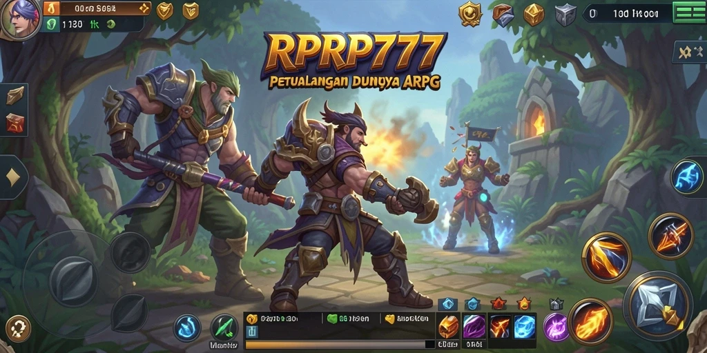 Tampilan gameplay seru dan mendebarkan dari RPRP777.