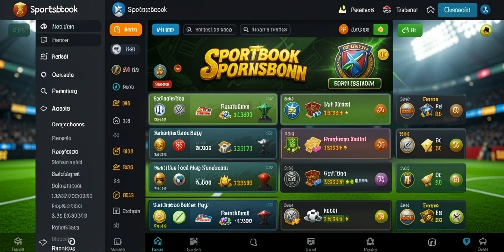Tampilan menarik dari aplikasi Sportsbook RR89 dengan berbagai opsi taruhan.