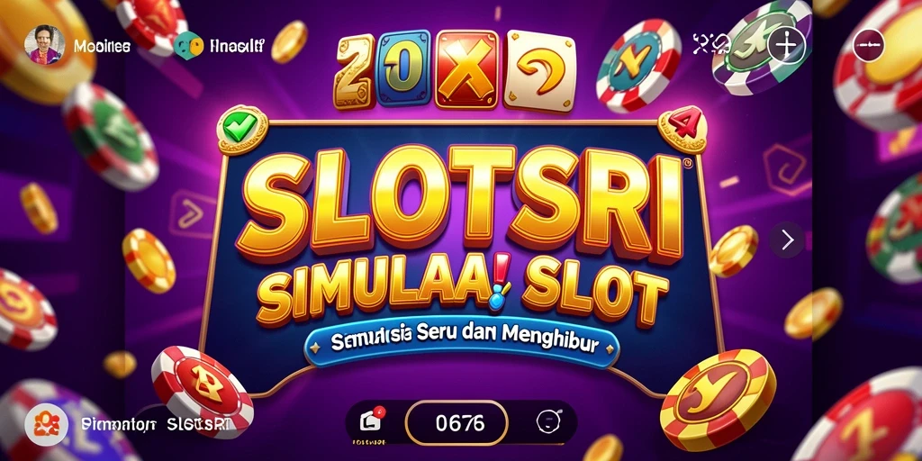 Gameplay seru SLOTSRI dengan mesin slot yang beragam.