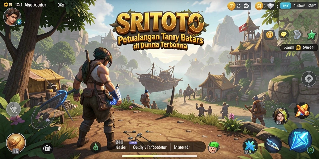 Tampilan menakjubkan dari dunia terbuka dalam SRITOTO.