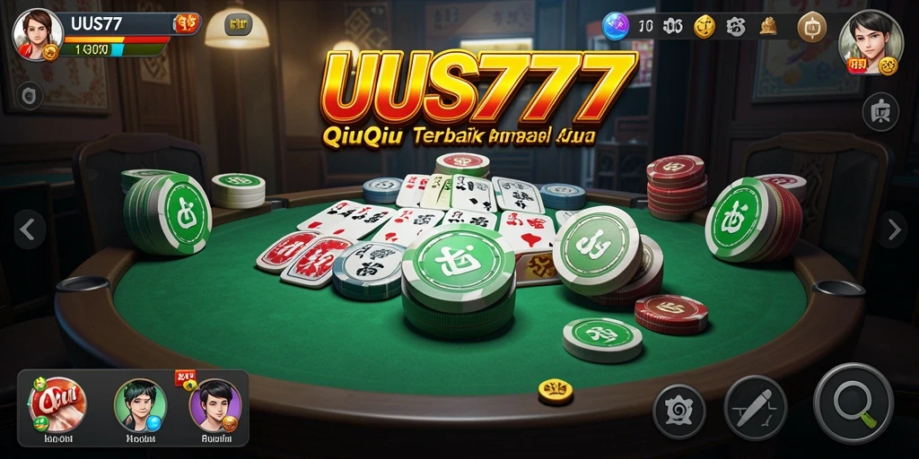 Tampilan gameplay menarik dari UUS777 QiuQiu.