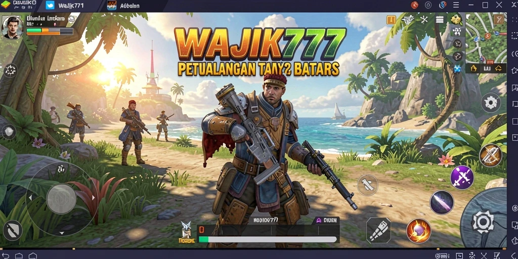 Gameplay <strong>WAJIK777</strong> menunjukkan kebebasan eksplorasi di dunia terbuka yang luas.